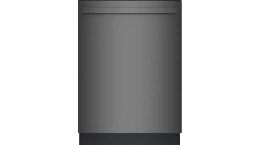 Bosch - 46 dBA Built In Dishwasher in Black Stainless - SHX5AEM4N