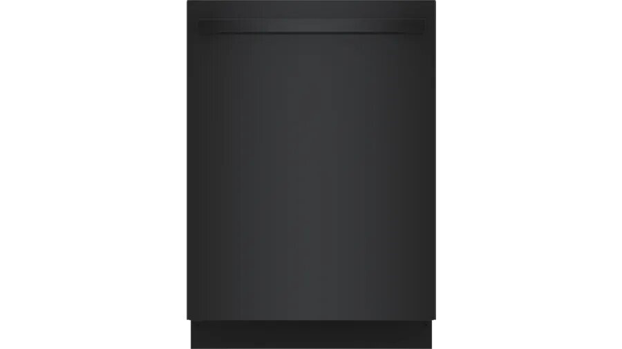 Bosch - 46 dBA Built In Dishwasher in Black - SHX5AEM6N