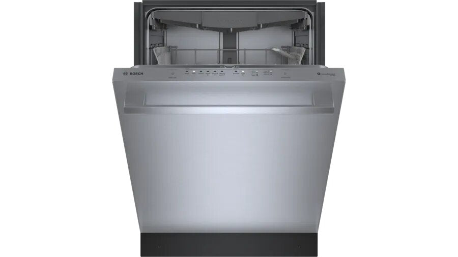 Bosch - 44 dBA Built In Dishwasher in Stainless - SHX65CM5N