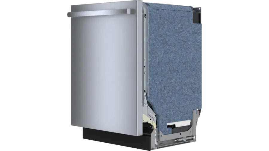 Bosch - 44 dBA Built In Dishwasher in Stainless - SHX65CM5N