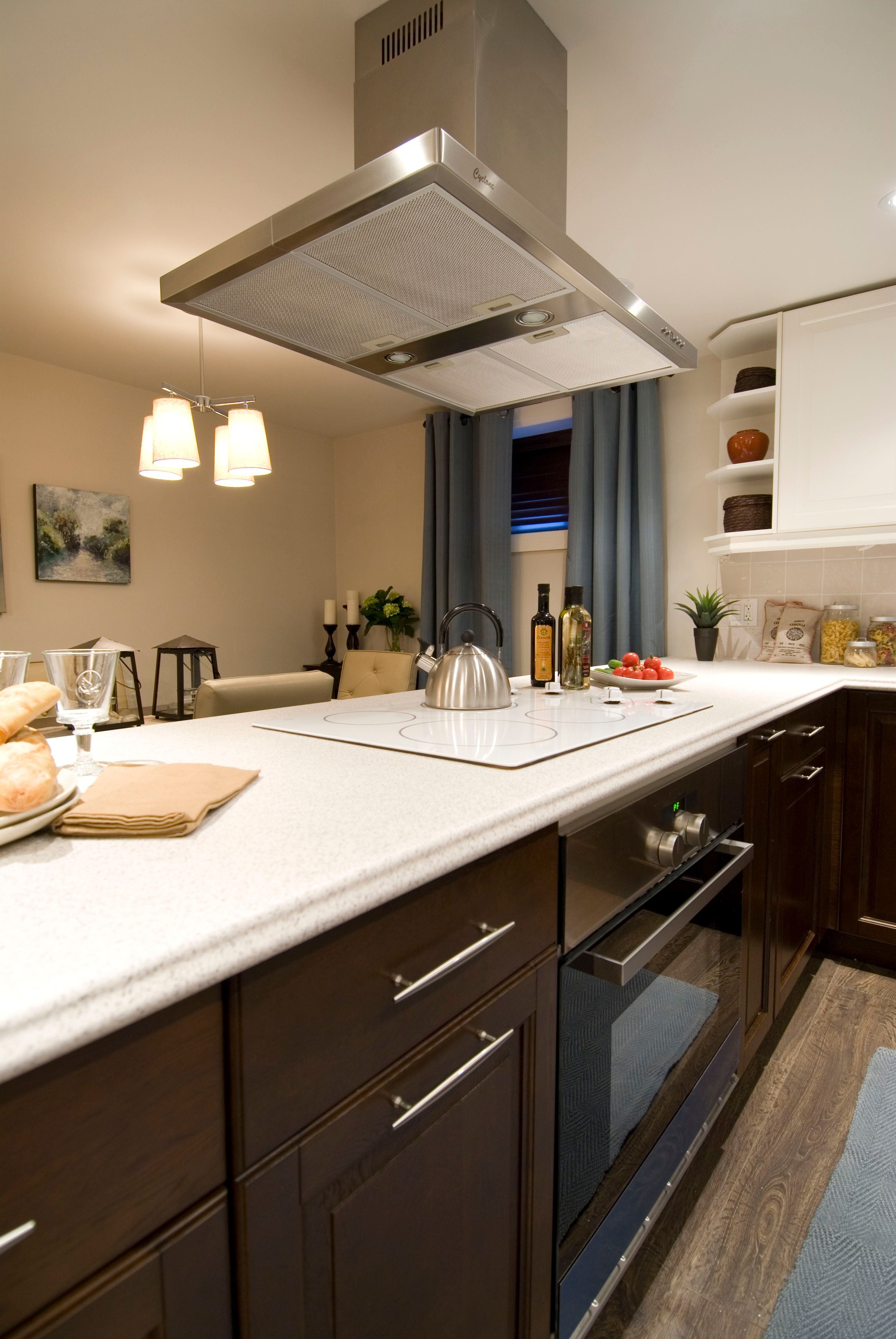 Cyclone - 35.5 Inch 600 CFM Island Range Vent in Stainless - SIB52036