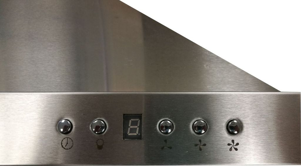 Cyclone - 35.5 Inch 600 CFM Island Range Vent in Stainless - SIB52136