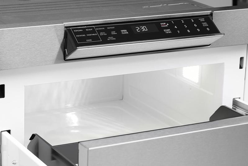 Sharp - 1.2 cu. Ft Built In Microwave in Stainless - SMD2477ASC