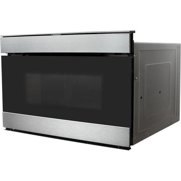 Sharp - 1.2 cu. Ft Built In Microwave in Stainless - SMD2489ESC