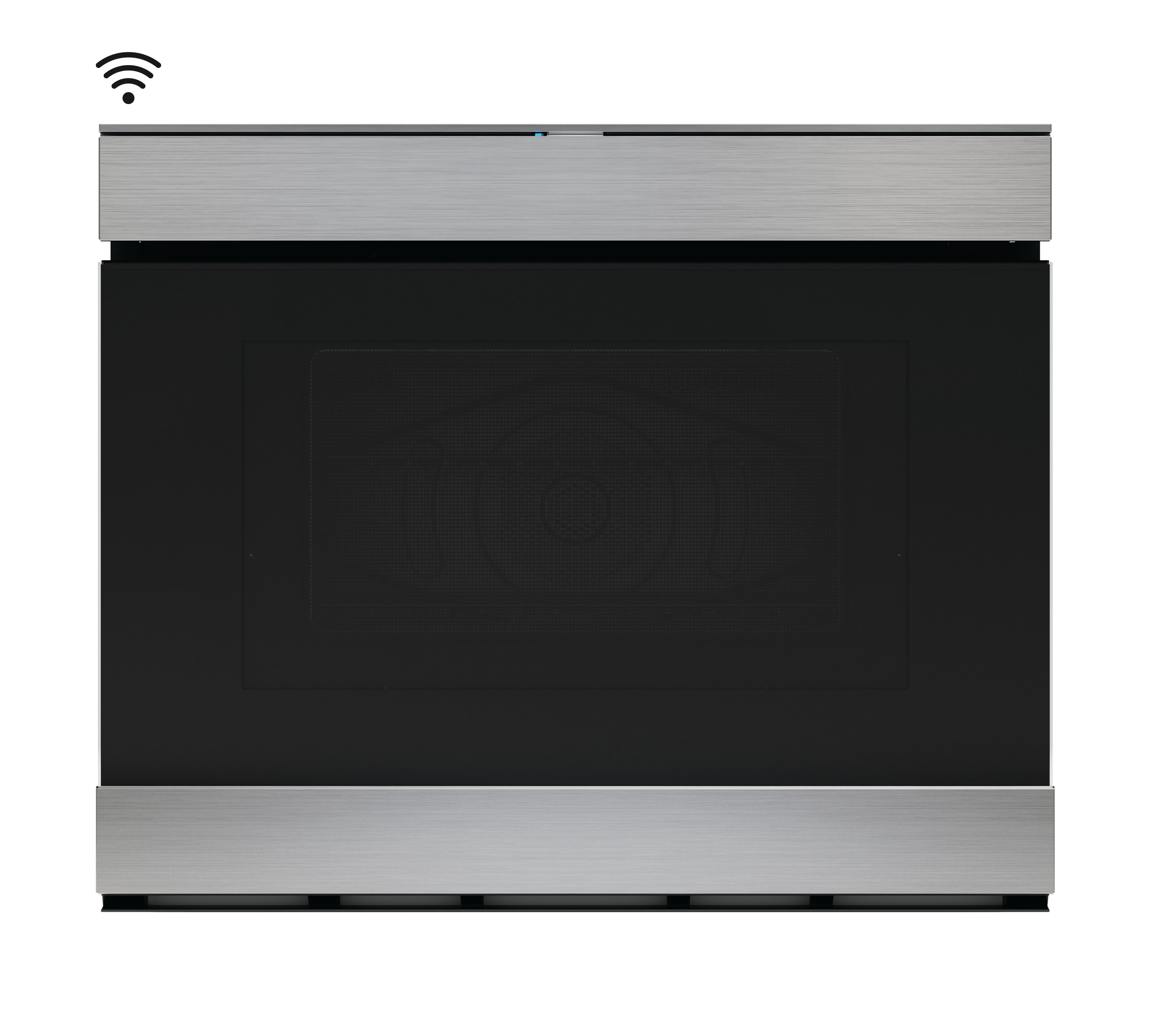 Sharp - 1.4 cu. Ft Built In Microwave in Stainless - SMD2499FSC