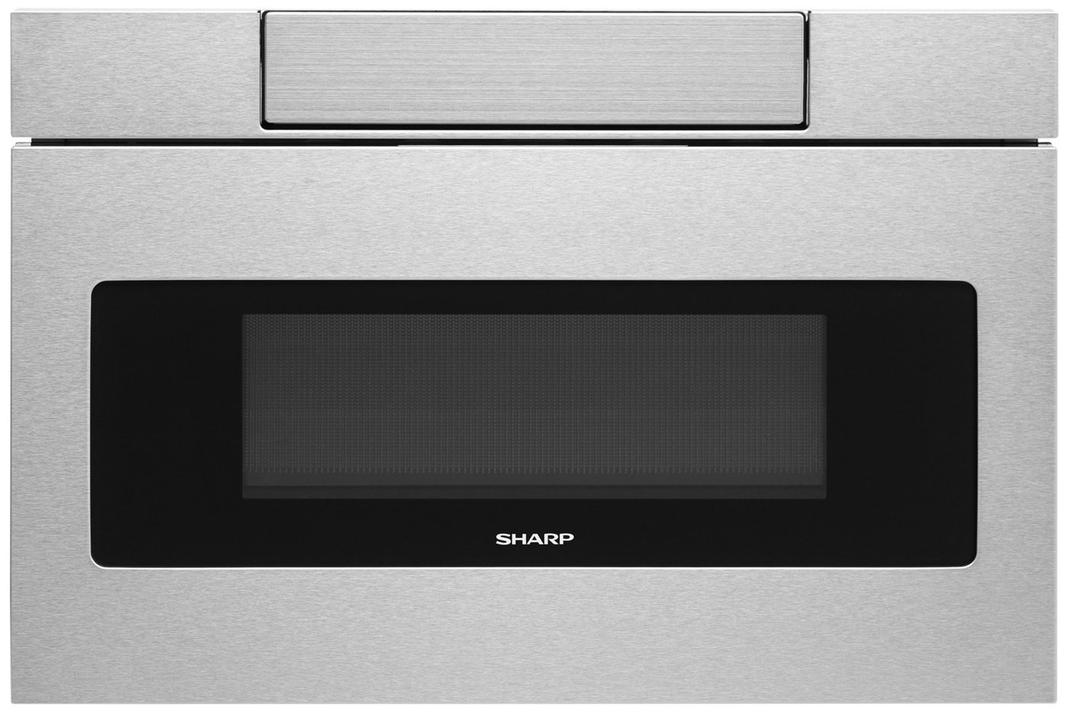 Sharp - 1.2 cu. Ft Built In Microwave in Stainless - SMD3077ASC