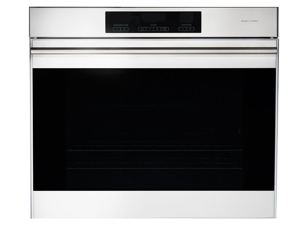 Porter & Charles - 4.3 cu. ft Single Wall Oven in Stainless - SOPS76BL