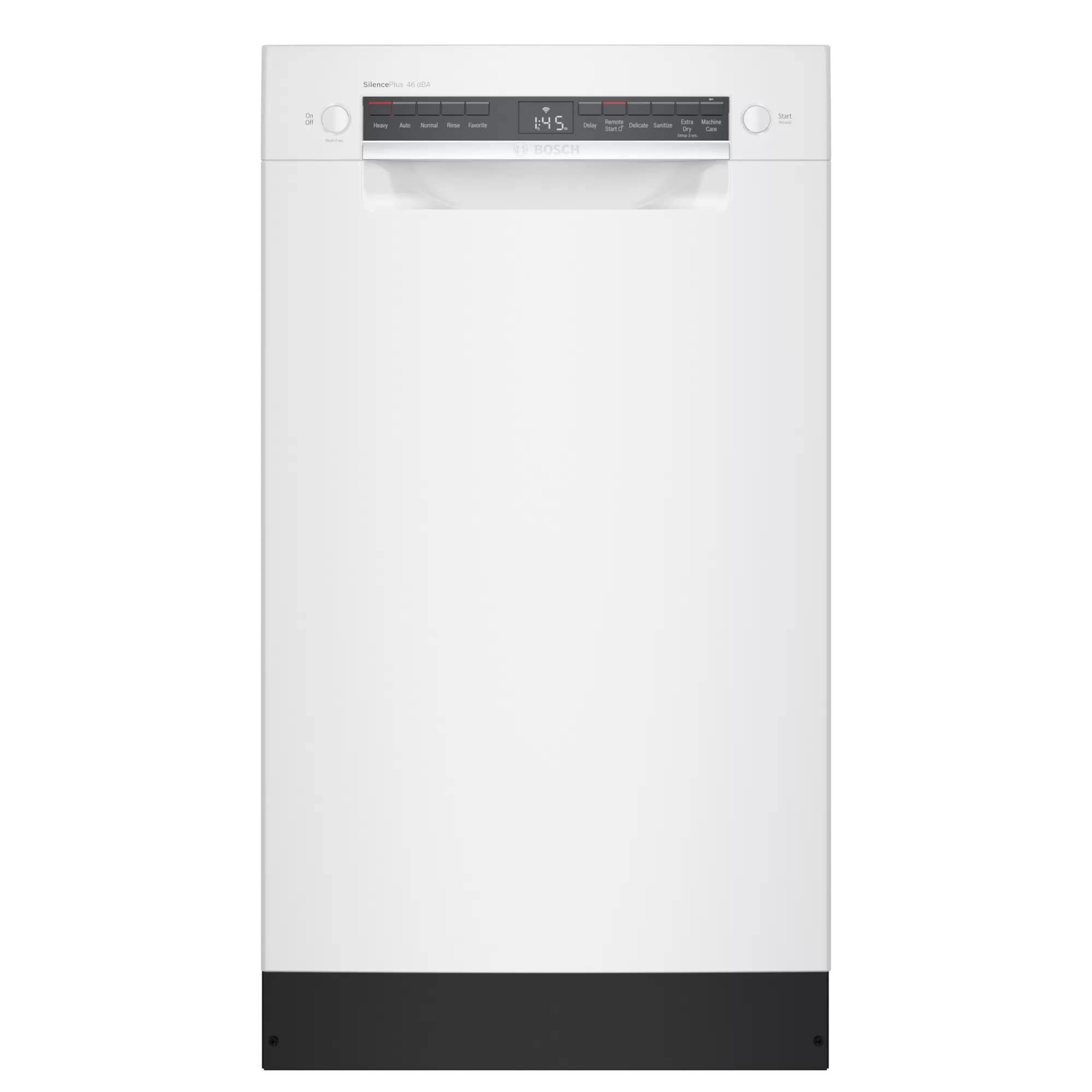 Bosch - 46 dBA Compact Dishwasher in White - SPE53B52UC