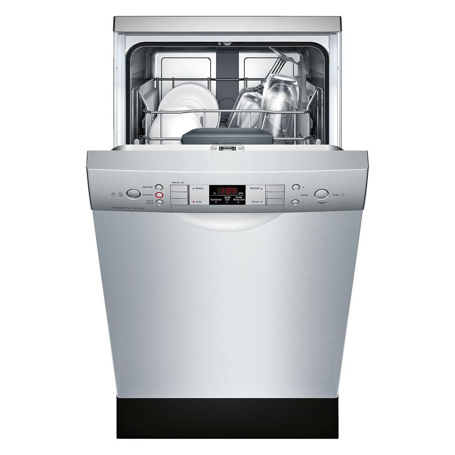 Bosch - 46 dBA Built In Dishwasher in Stainless - SPE53U55UC
