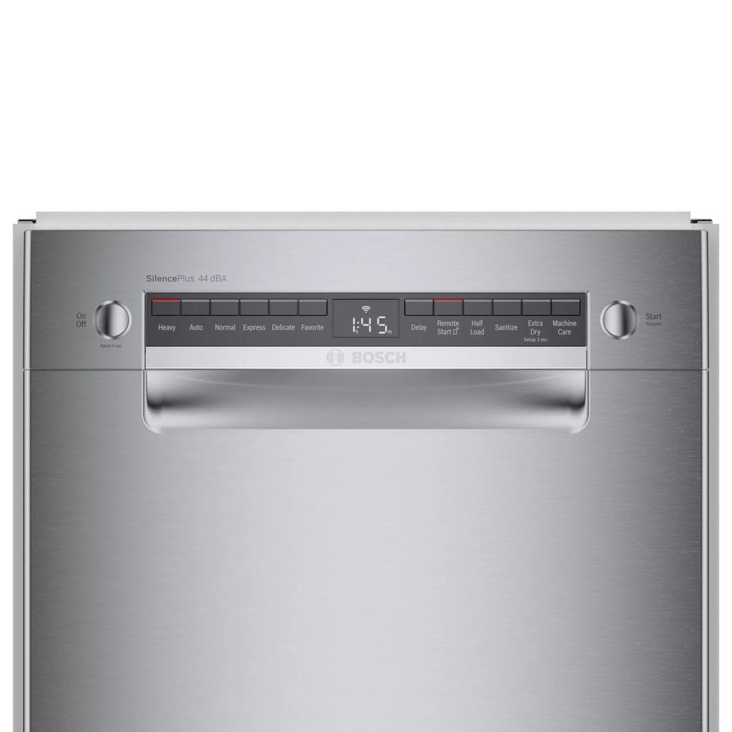 Bosch - 44 dBA Built In Dishwasher in Stainless - SPE68B55UC
