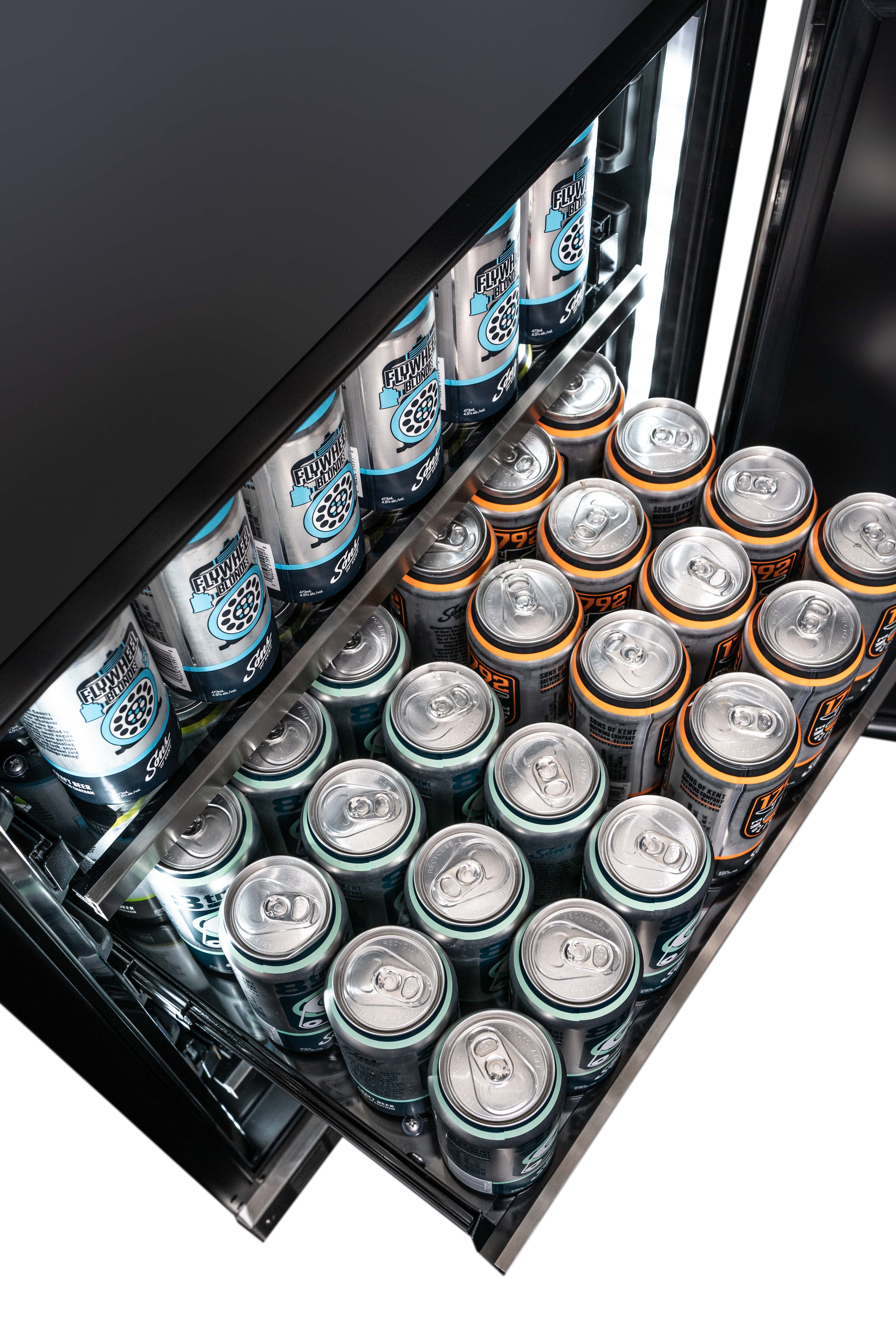 Silhouette - 23.8 Inch 5.5 cu. ft Wine Fridge Refrigerator in Stainless - SPRAR055D1SS