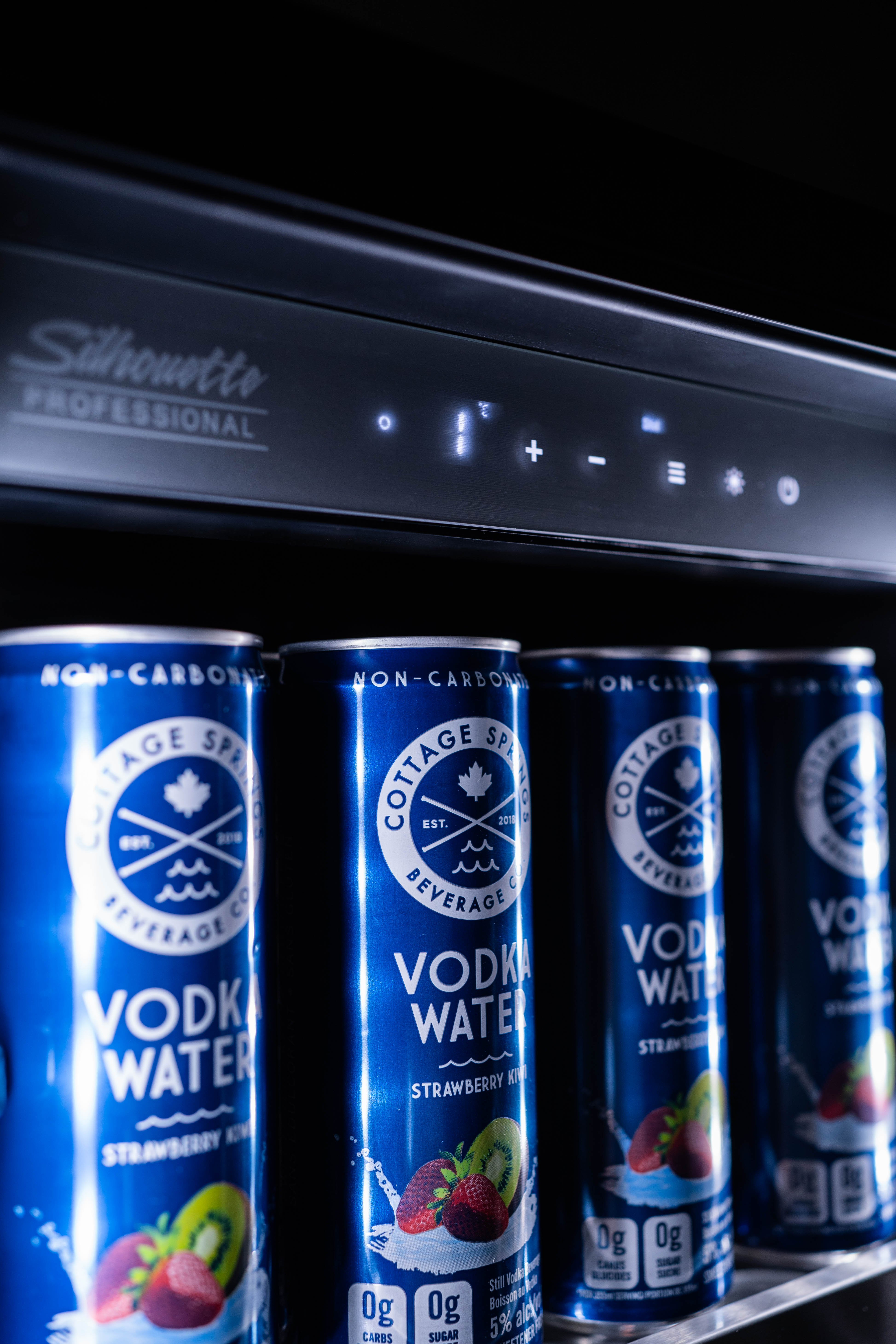 Silhouette - 14.9 Inch 3.3 cu. ft Beverage Centre Refrigerator in Stainless - SPRBC031D1SS