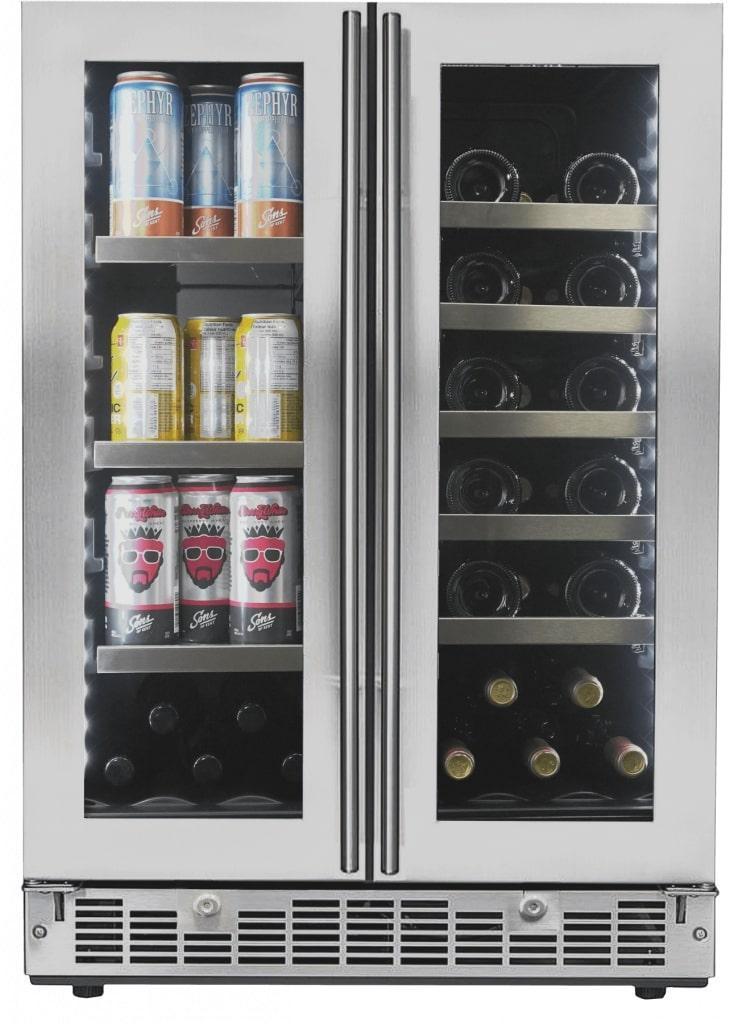 Silhouette - 23.8 Inch 4.7 cu. ft Built In / Integrated Beverage Centre Refrigerator in Stainless - SPRBC047D1SS