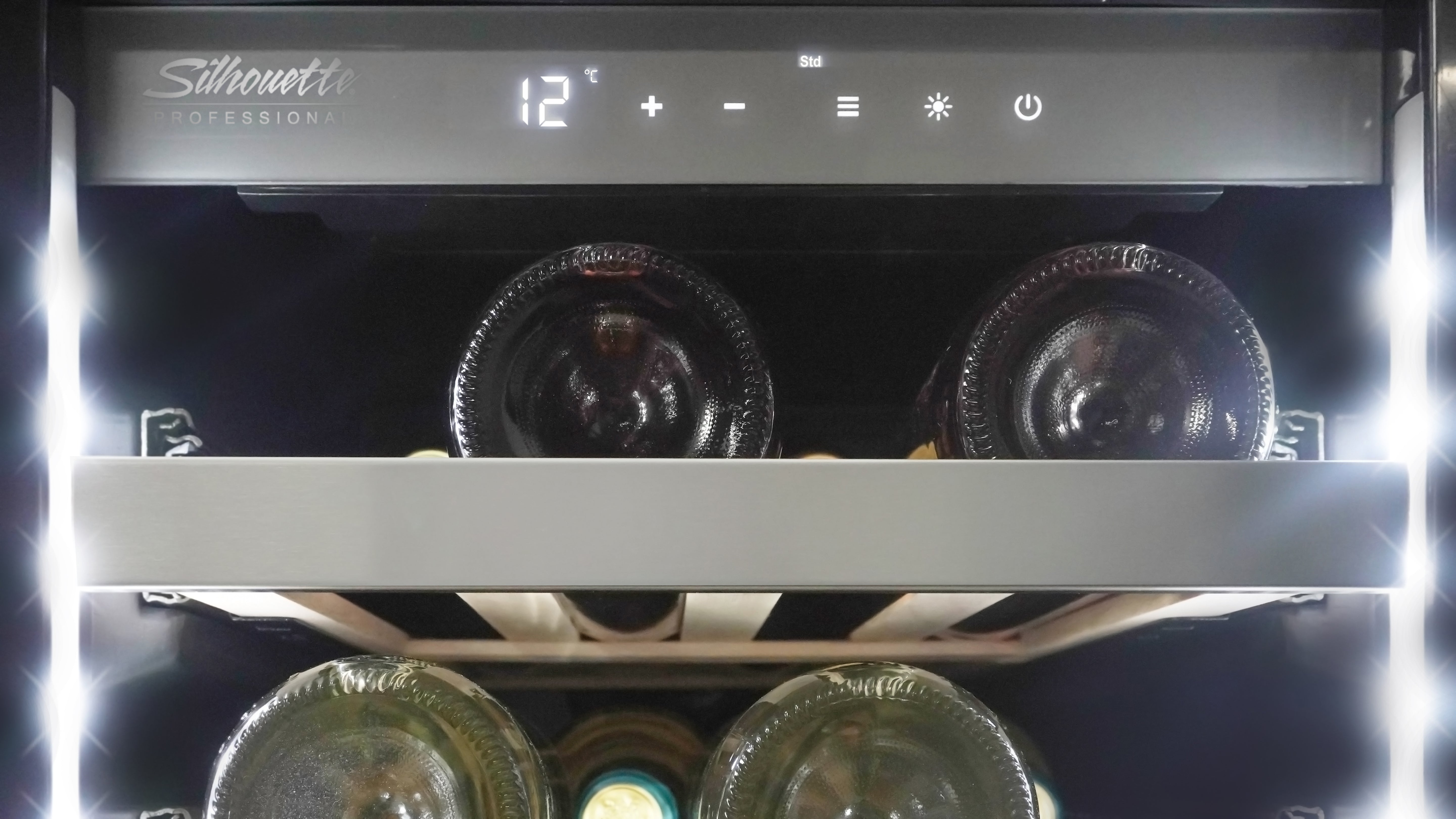 Silhouette - 14.9 Inch 5.5 cu. ft French Door Refrigerator in Stainless - SPRWC031D1SS