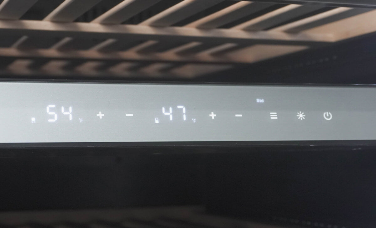 Silhouette - 23.4 Inch 129 Bottles Wine Fridge Refrigerator in Stainless - SPRWC140D1SS