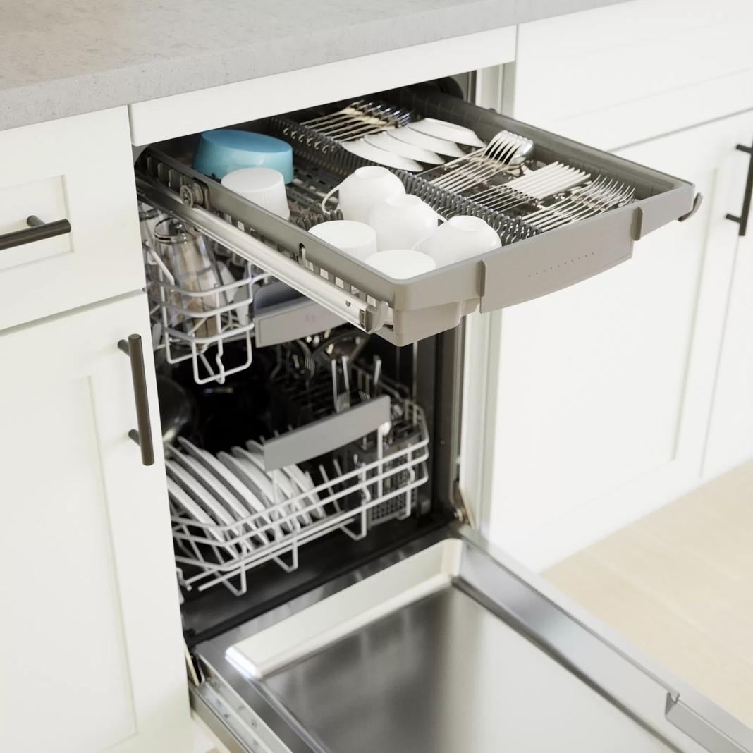 Bosch - 44 dBA Built In Dishwasher in Panel Ready - SPV68B53UC