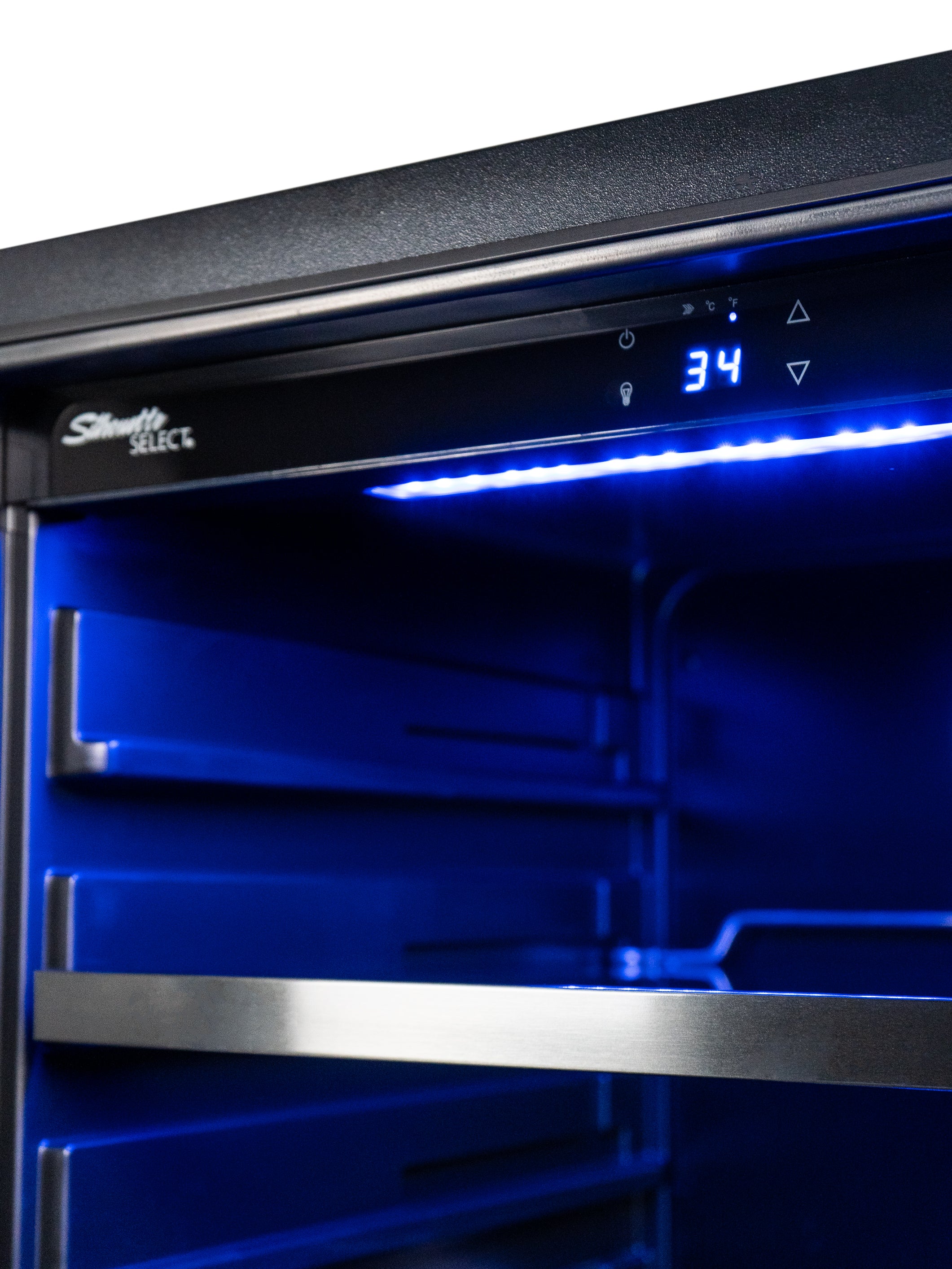 Silhouette - 23.8 Inch 5.6 cu. ft Beverage Centre Refrigerator in Stainless - SSBC056D3B-S