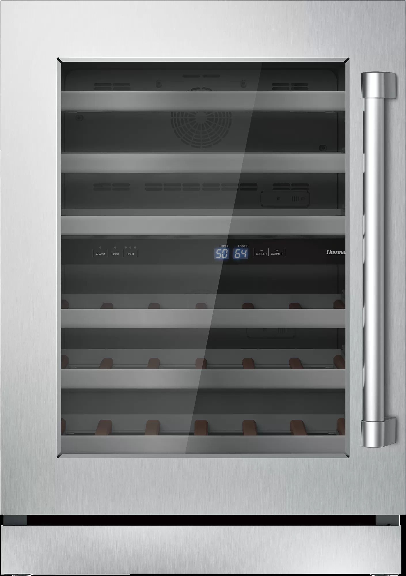 Thermador - 23.875 Inch cu. ft Wine Fridge Refrigerator in Stainless - T24UW820LS