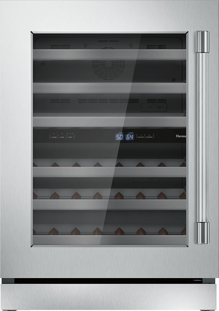 Thermador - 23.875 Inch cu. ft Wine Fridge Refrigerator in Stainless - T24UW920LS
