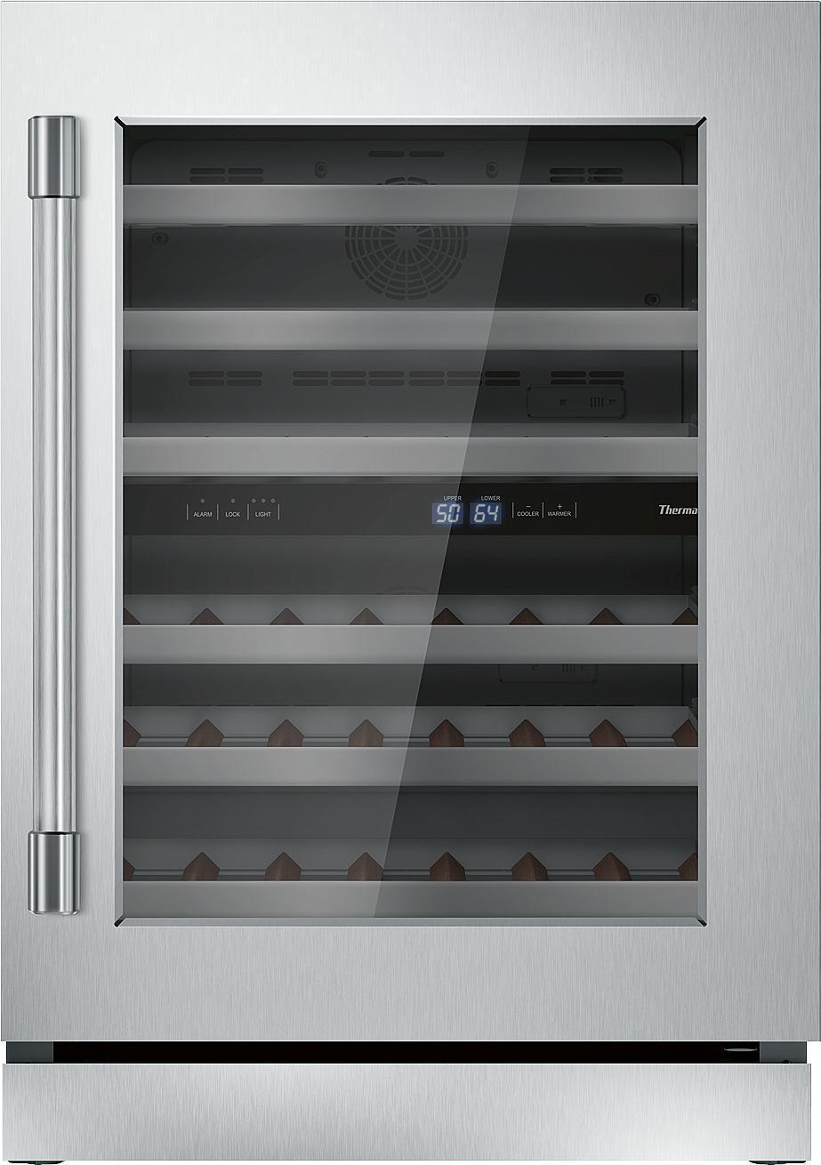 Thermador - 23.875 Inch cu. ft Wine Fridge Refrigerator in Stainless - T24UW920RS