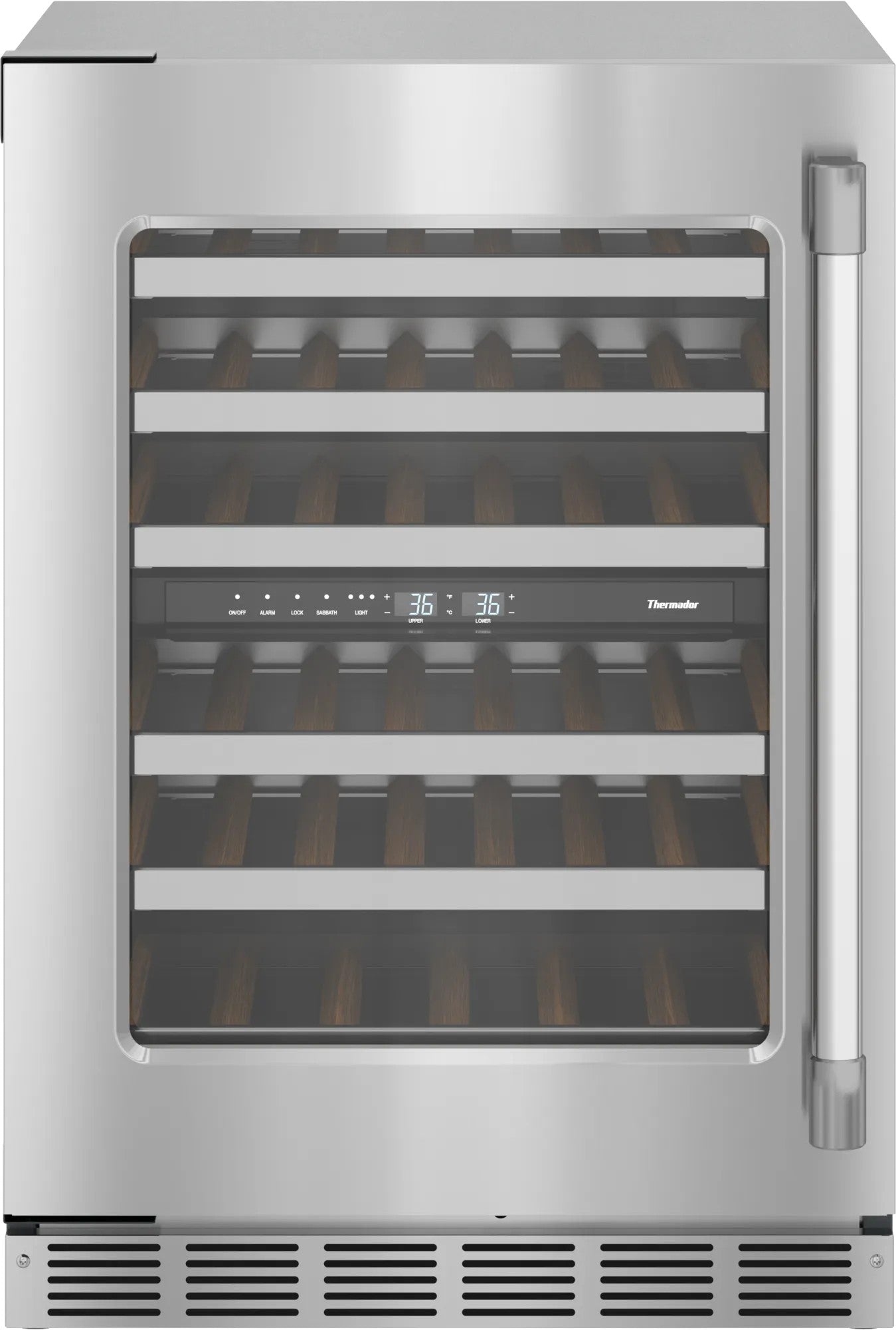 Thermador - 23.9 Inch cu. ft Built In / Integrated Refrigerator in Stainless - T24UW925LS