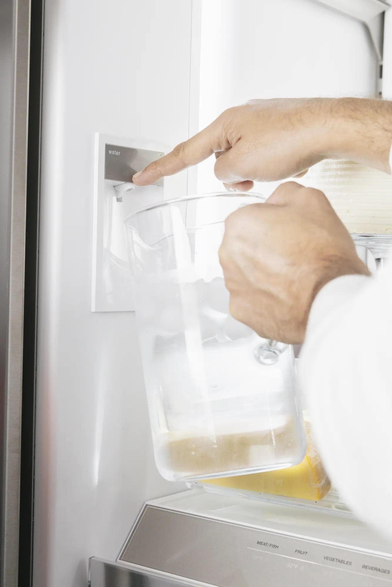 Thermador - 35.625 Inch 20.8 cu. ft French Door Refrigerator in Stainless - T36FT820NS