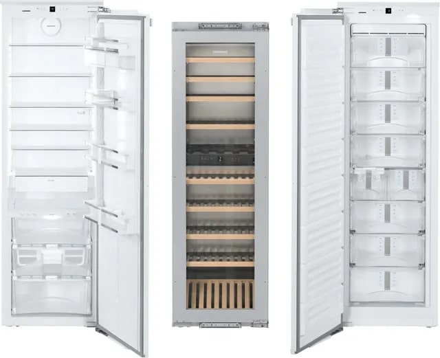 Liebherr - 72 Inch 27.6 cu. ft Built In / Integrated Side by Side Refrigerator in Panel Ready - TRIO-72