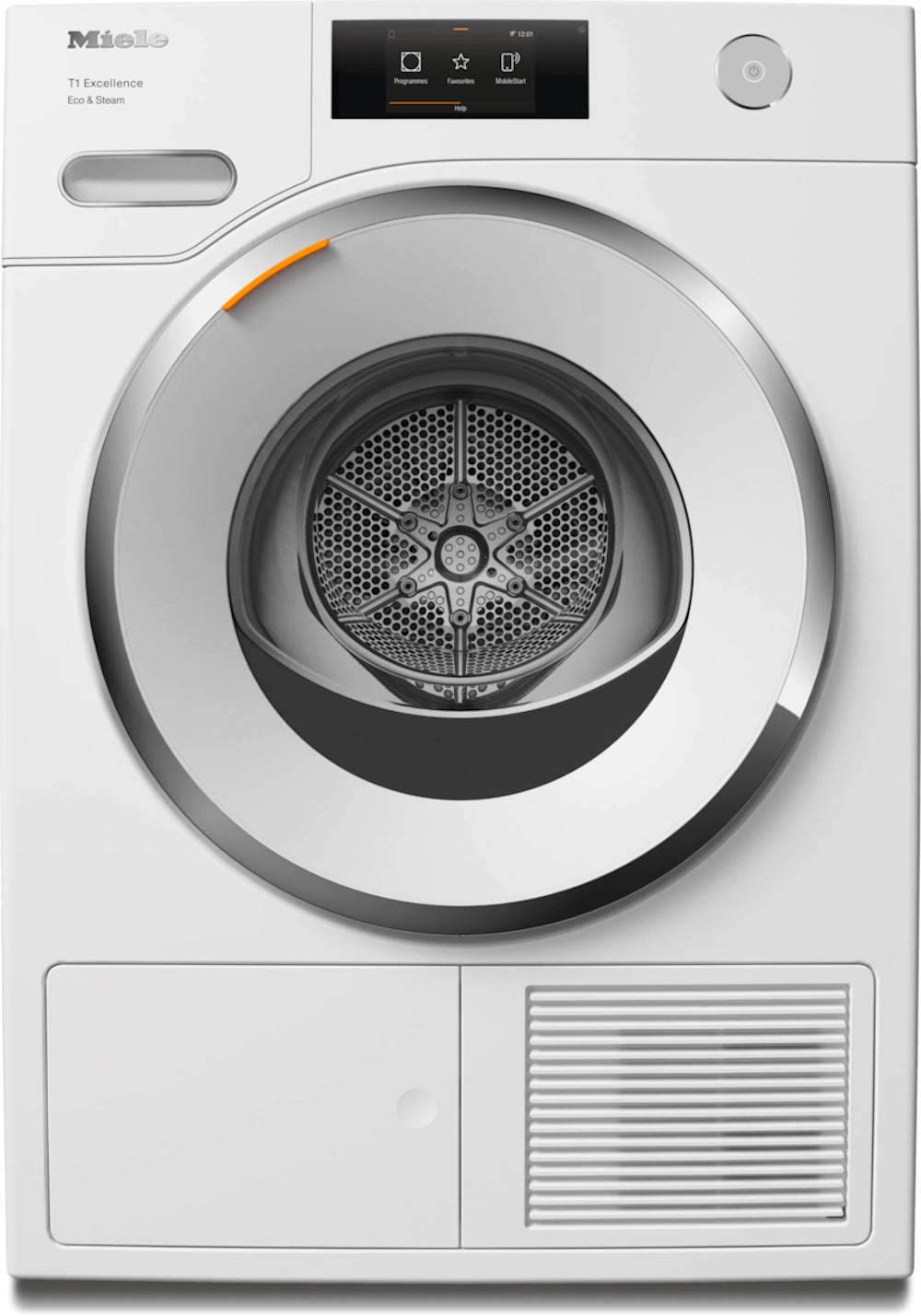 Miele - 4 cu. Ft Electric Dryer in White - TXR860