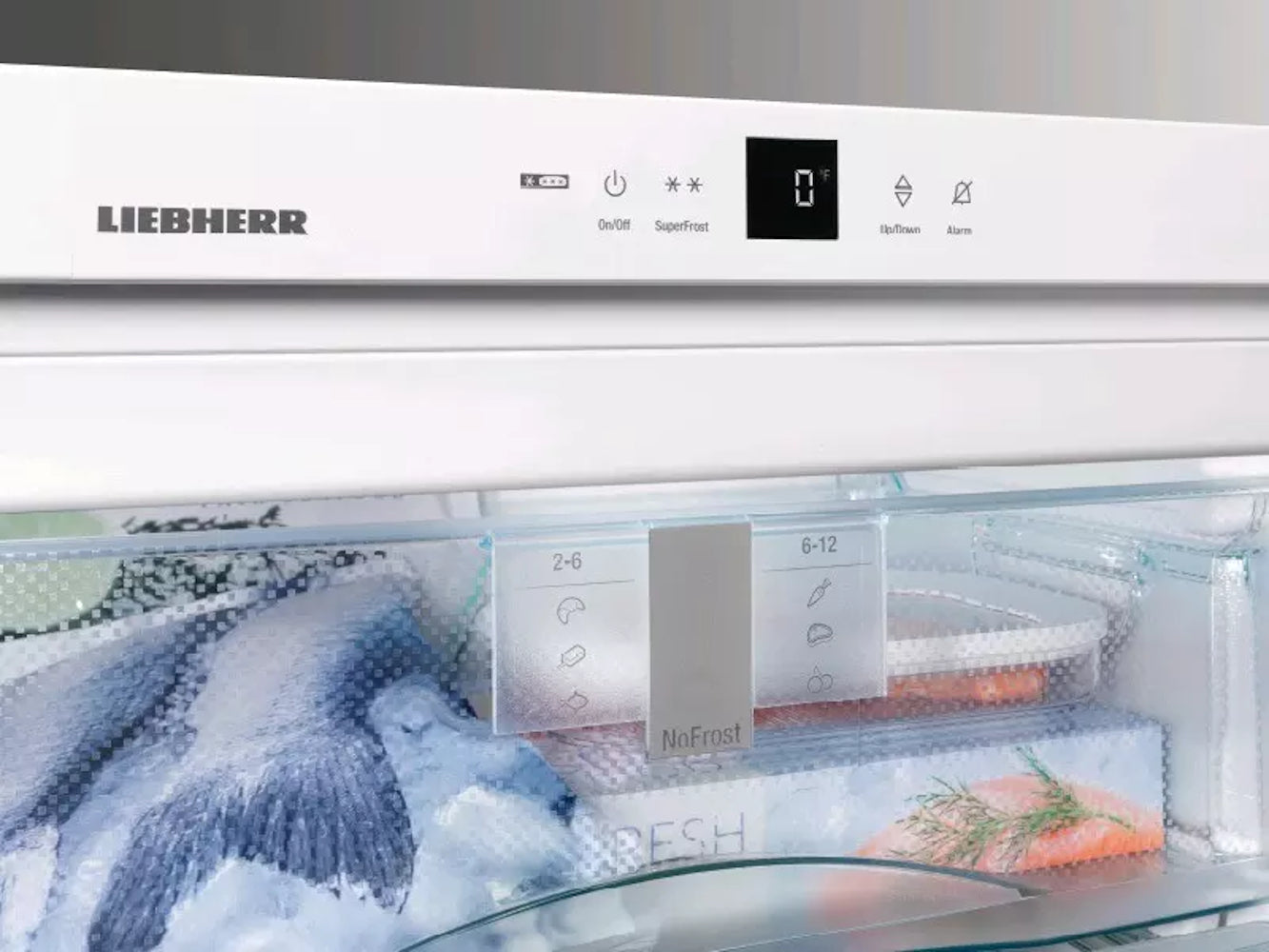 Liebherr - 2.8 cu. Ft Built In Freezer in Panel Ready - UF501