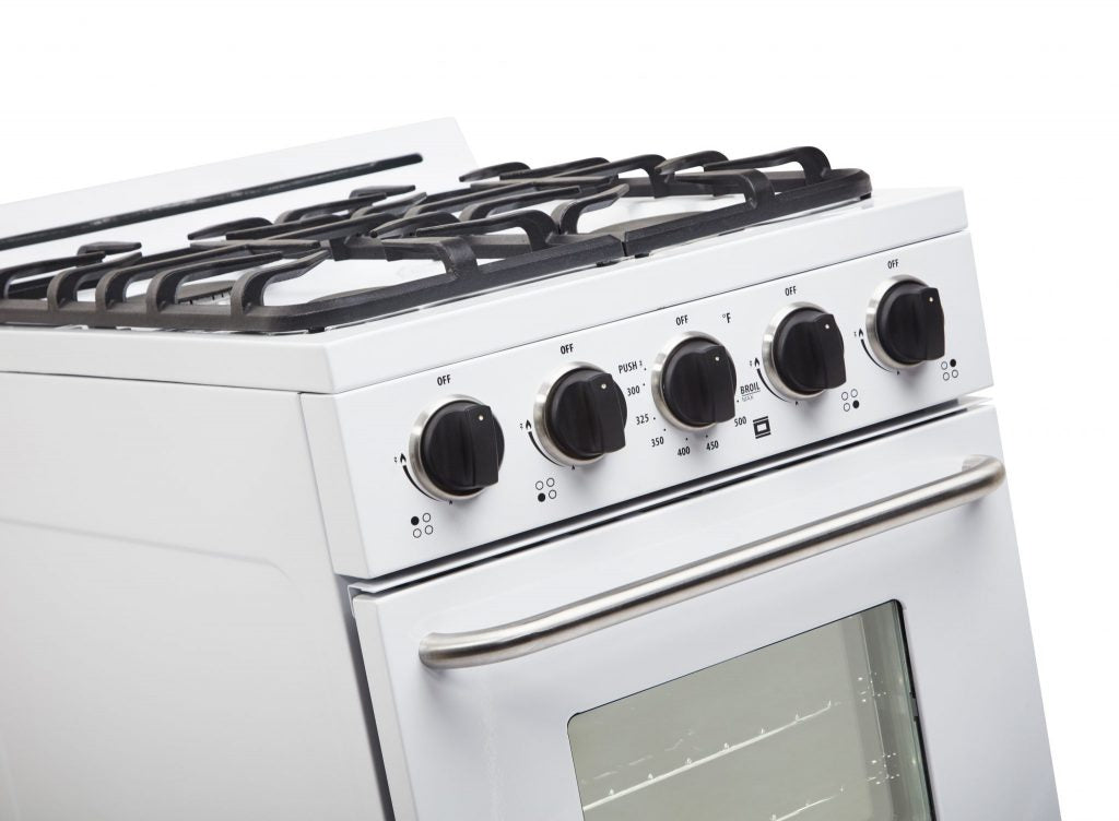 Unique Appliances - 2.4 cu. ft Off-Grid Gas Range in White - UGP-20G OF1 W