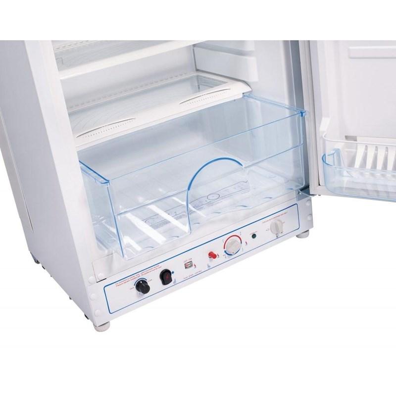 Unique Appliances - 23.5 Inch 8 cu. ft Propane Off-Grid Top Mount Refrigerator in White - UGP-8CCMW