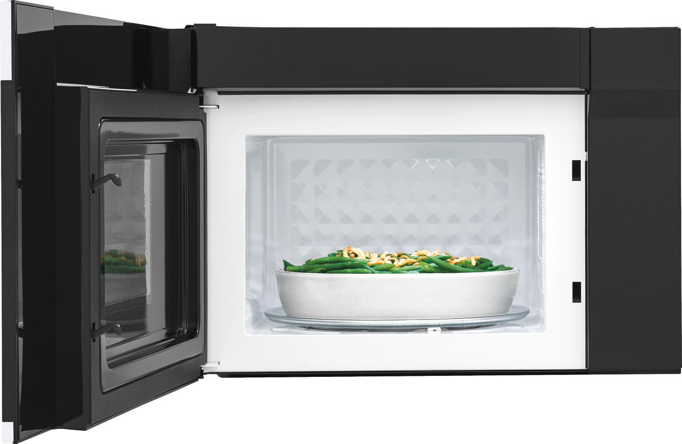 Frigidaire - 1.4 cu. Ft Over the range Microwave in White (Open Box) - UMV1422UW