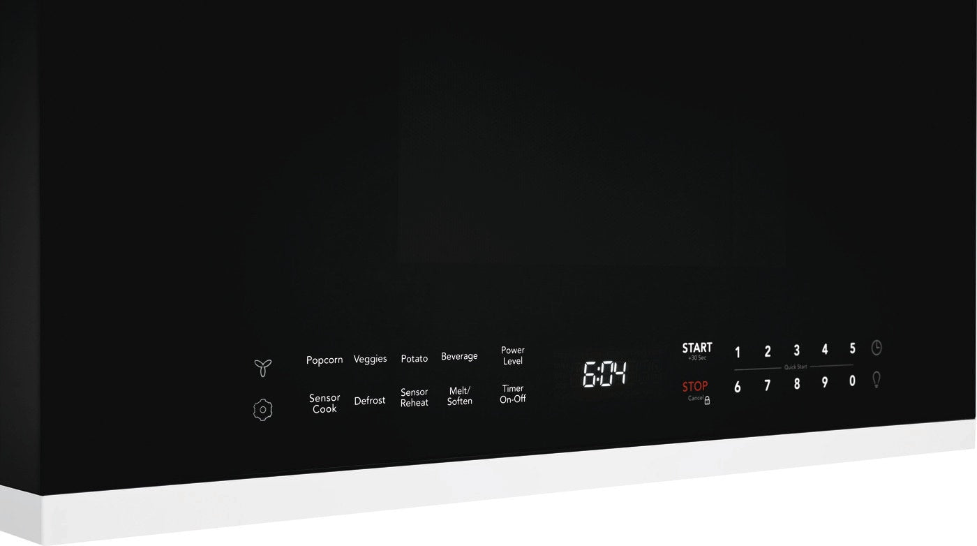 Frigidaire - 1.4 cu. Ft Over the range Microwave in White (Open Box) - UMV1422UW