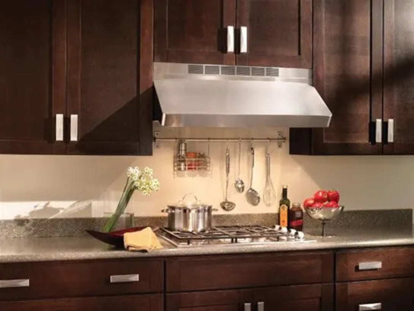 Best - 36 Inch 650 CFM Under Cabinet Range Vent in Stainless - UP27M36SB