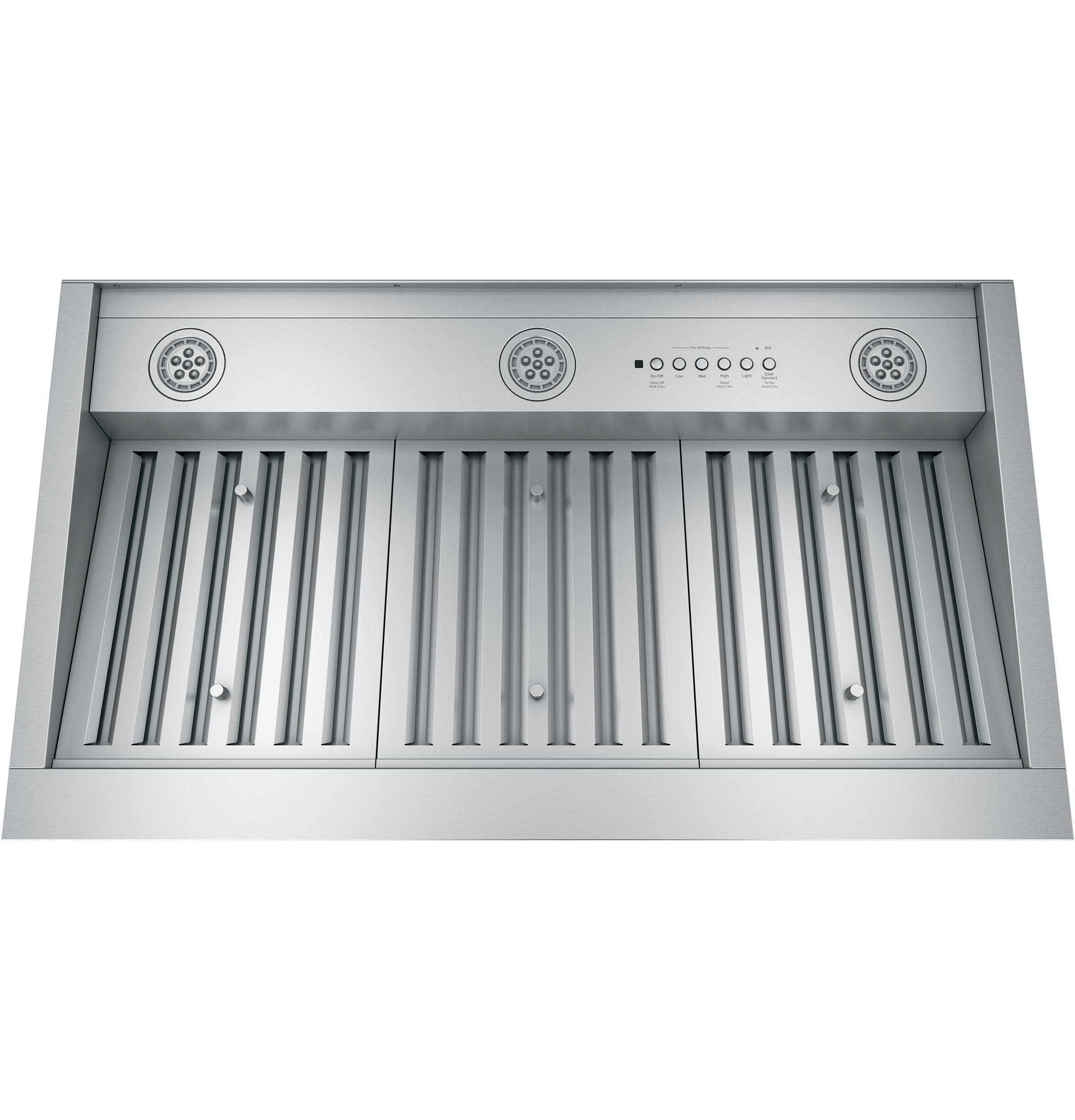 GE - 36 Inch 610 CFM Under Cabinet Range Vent in Stainless - UVC9360SLSS