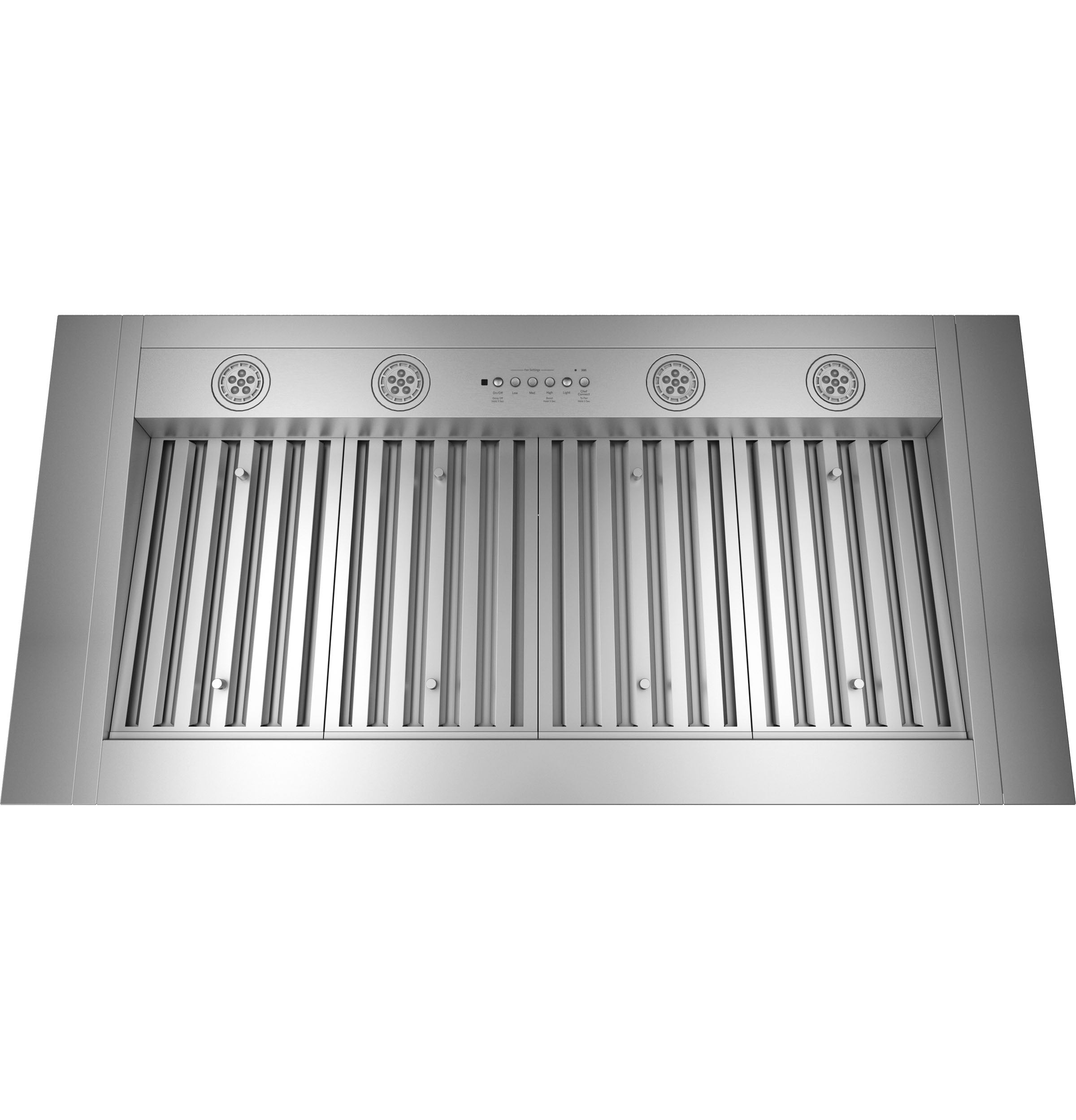 GE - 48 Inch 1200 CFM Under Cabinet Range Vent in Stainless - UVC9480SLSS