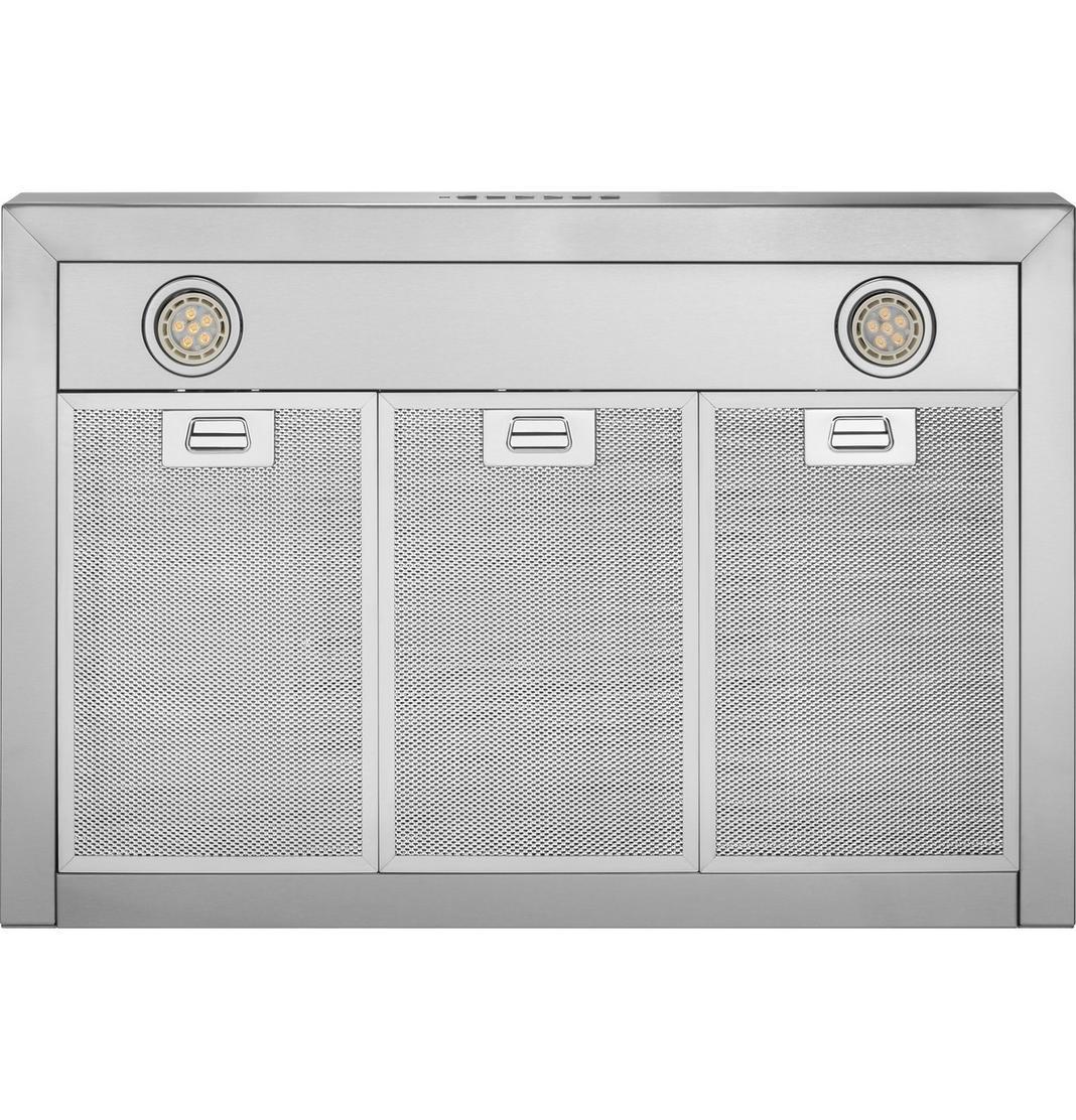 GE - 30 Inch 350 CFM Wall Mount and Chimney Range Vent in Stainless - UVW8301SLSS