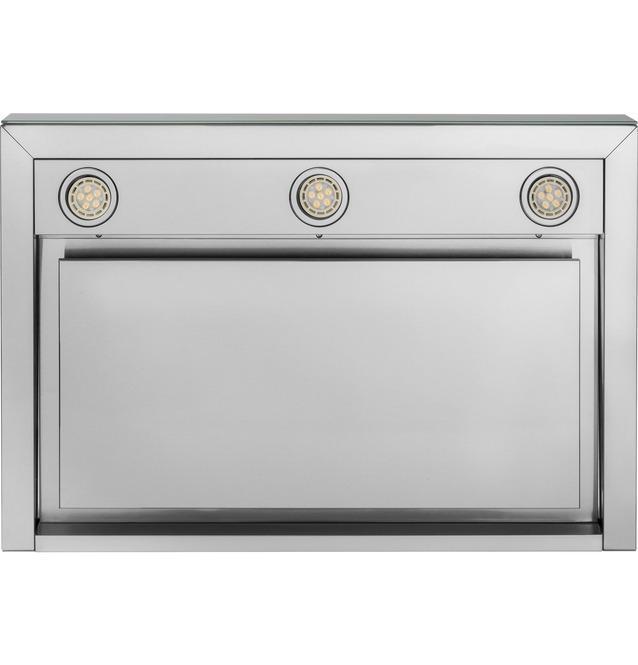 GE - 30 Inch 610 CFM Wall Mount and Chimney Range Vent in Stainless - UVW9301SLSS