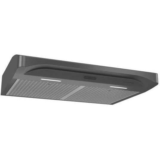 Broan - 29.875 Inch 375 CFM Under Cabinet Range Vent in Black Stainless - VCQDD130BLS