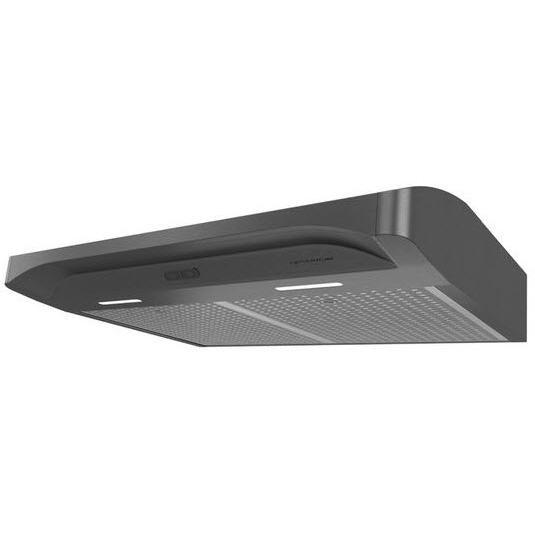 Broan - 29.875 Inch 375 CFM Under Cabinet Range Vent in Black Stainless - VCQDD130BLS