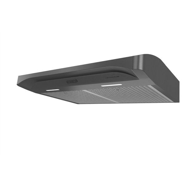 Broan - 29.875 Inch 375 CFM Under Cabinet Range Vent in Black Stainless - VCQDD130BLS
