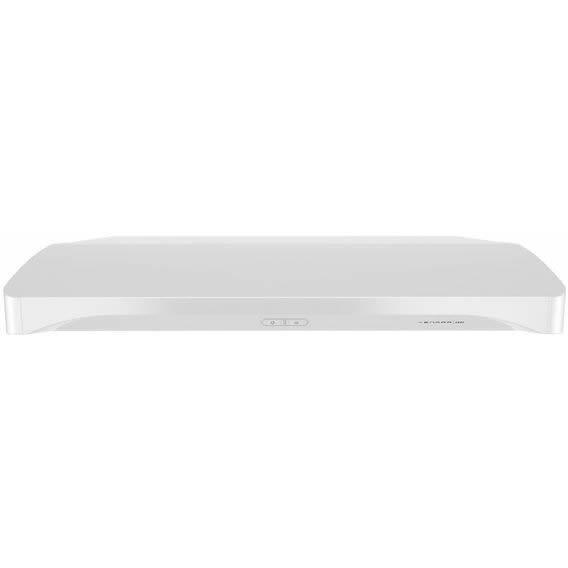Broan - 29.875 Inch 375 CFM Under Cabinet Range Vent in White - VCQDD130WW
