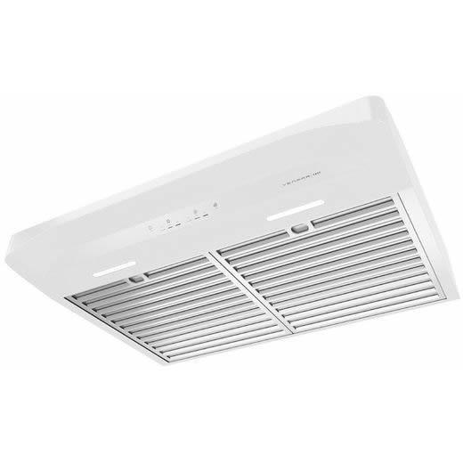 Broan - 29.875 Inch 450 CFM Under Cabinet Range Vent in White - VCQLA130WH