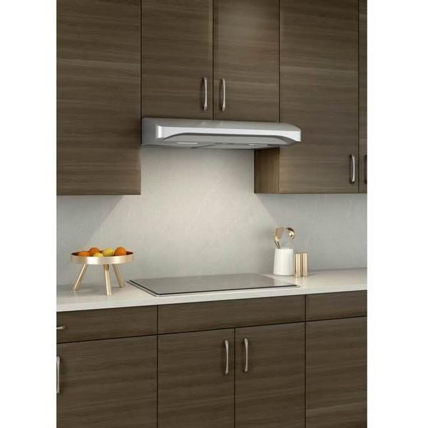 Broan - 29.875 Inch 300 CFM Under Cabinet Range Vent in Stainless - VCQSEN130SS