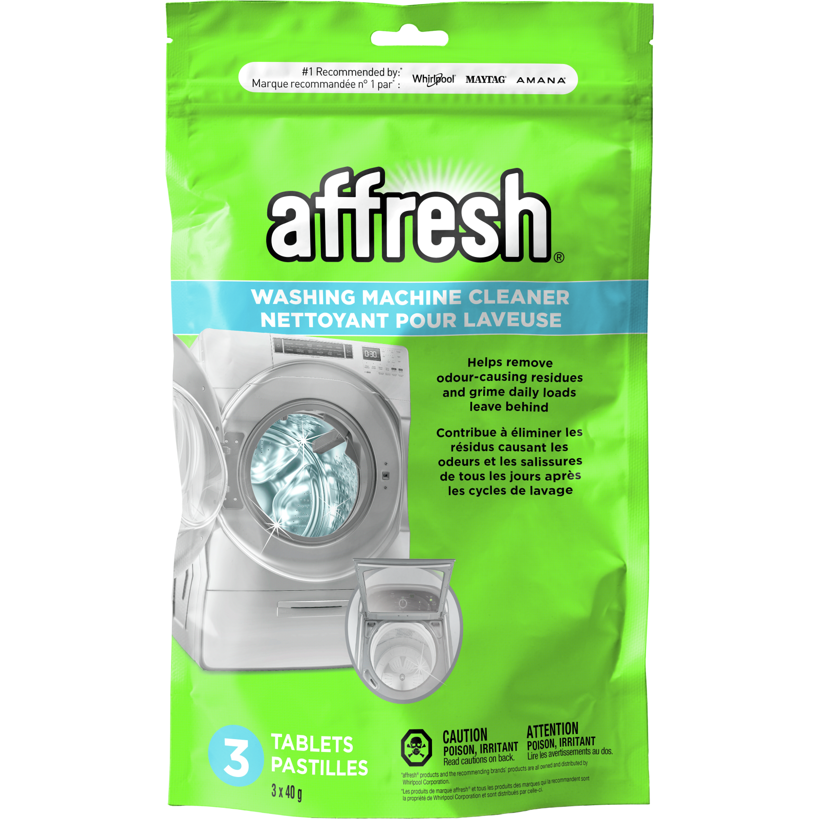 Whirlpool - Affresh Washing Machine Cleaner - W10135699B