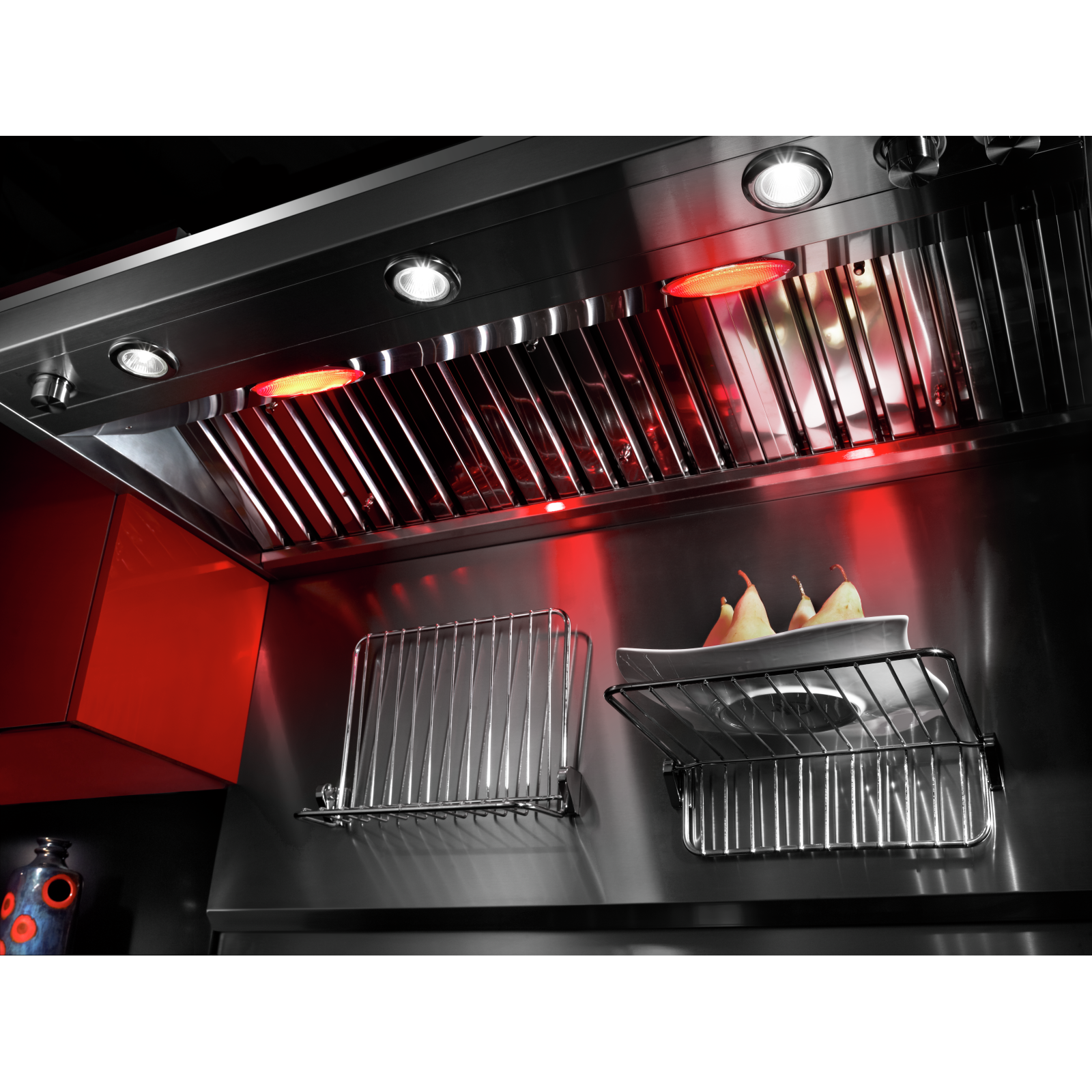 Whirlpool - 30 Inch Cooktop Add-On Range Hood Backsplash Kit in Stainless - W10285447