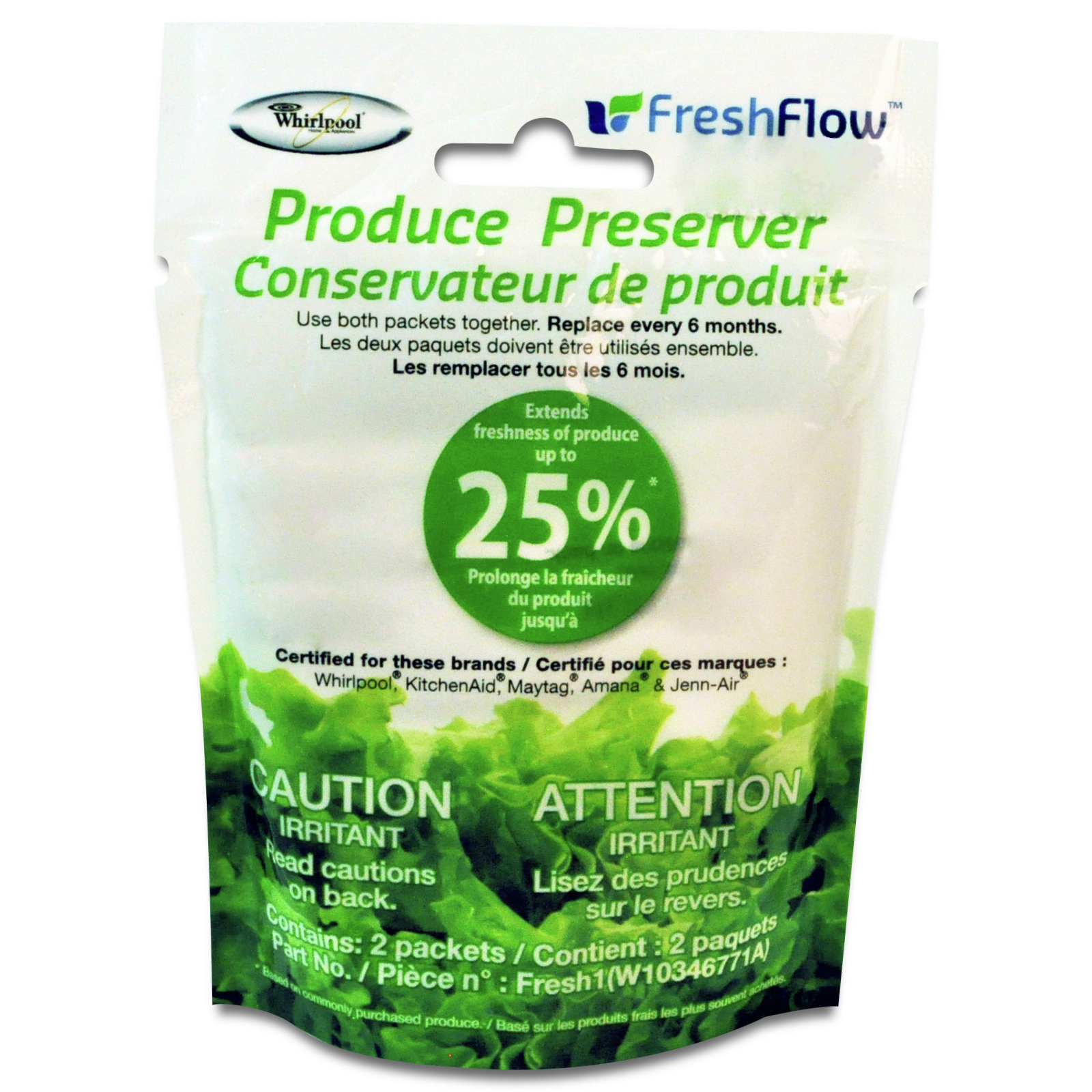 Whirlpool - FreshFlow Produce Preserver Refill - W10346771A