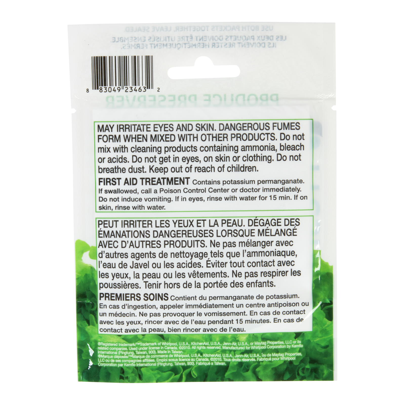 Whirlpool - FreshFlow Produce Preserver Refill - W10346771A