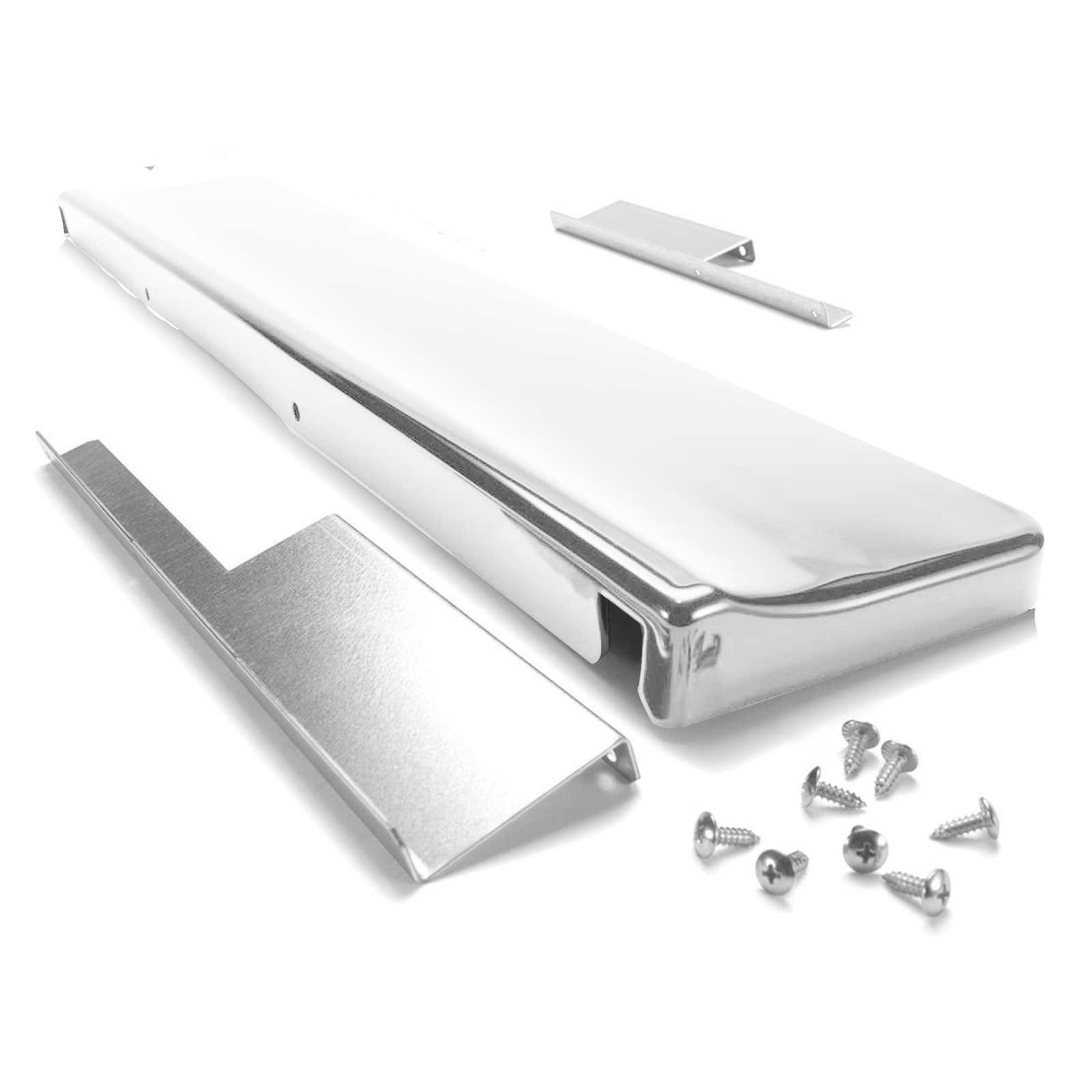 Whirlpool - 6 Inch Cooktop Add-On Slide-in Range Backsplash in White - W10655448