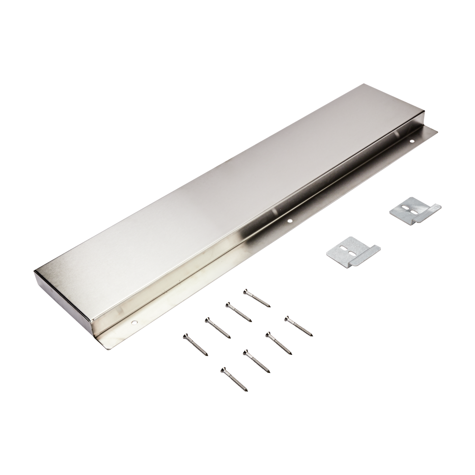 Whirlpool - 6 Inch Cooktop Add-On Slide-in Range Backsplash in Stainless - W10655450